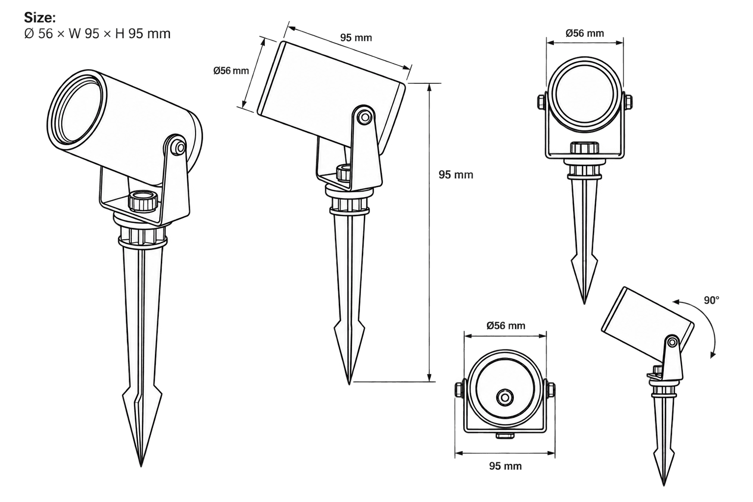Dimensional drawing